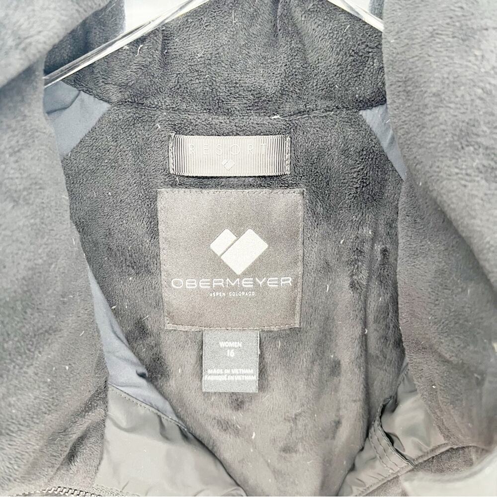 Obermeyer Resort Devon Down Jacket 16 Black - image 6